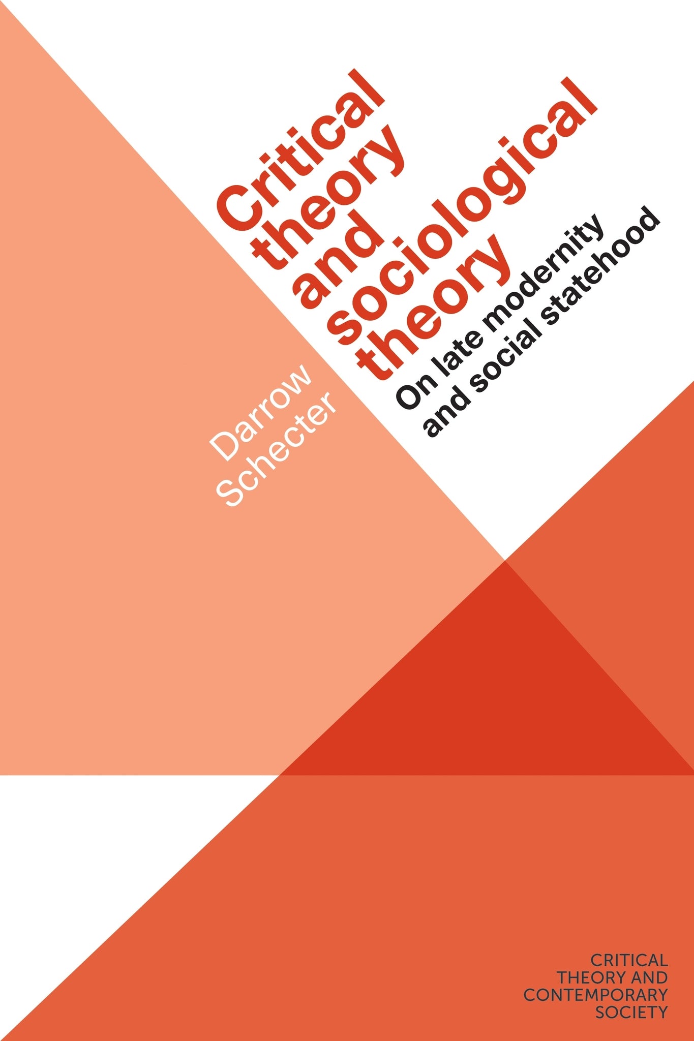 Cover image for Critical theory and sociological theory ISBN 9781526105851
